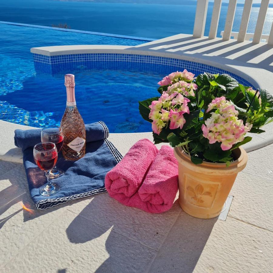 Sea View Luxury Apart Hotel Villa Conte With Swiming Pool And Romantic Spa 포드스트라나 외부 사진