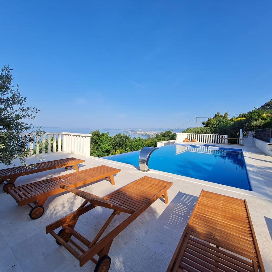 Sea View Luxury Apart Hotel Villa Conte With Swiming Pool And Romantic Spa 포드스트라나 외부 사진