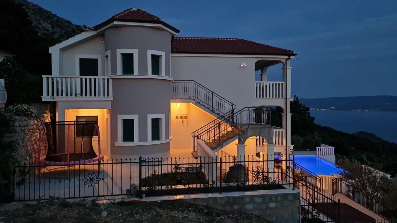 Sea View Luxury Apart Hotel Villa Conte With Swiming Pool And Romantic Spa 포드스트라나 외부 사진