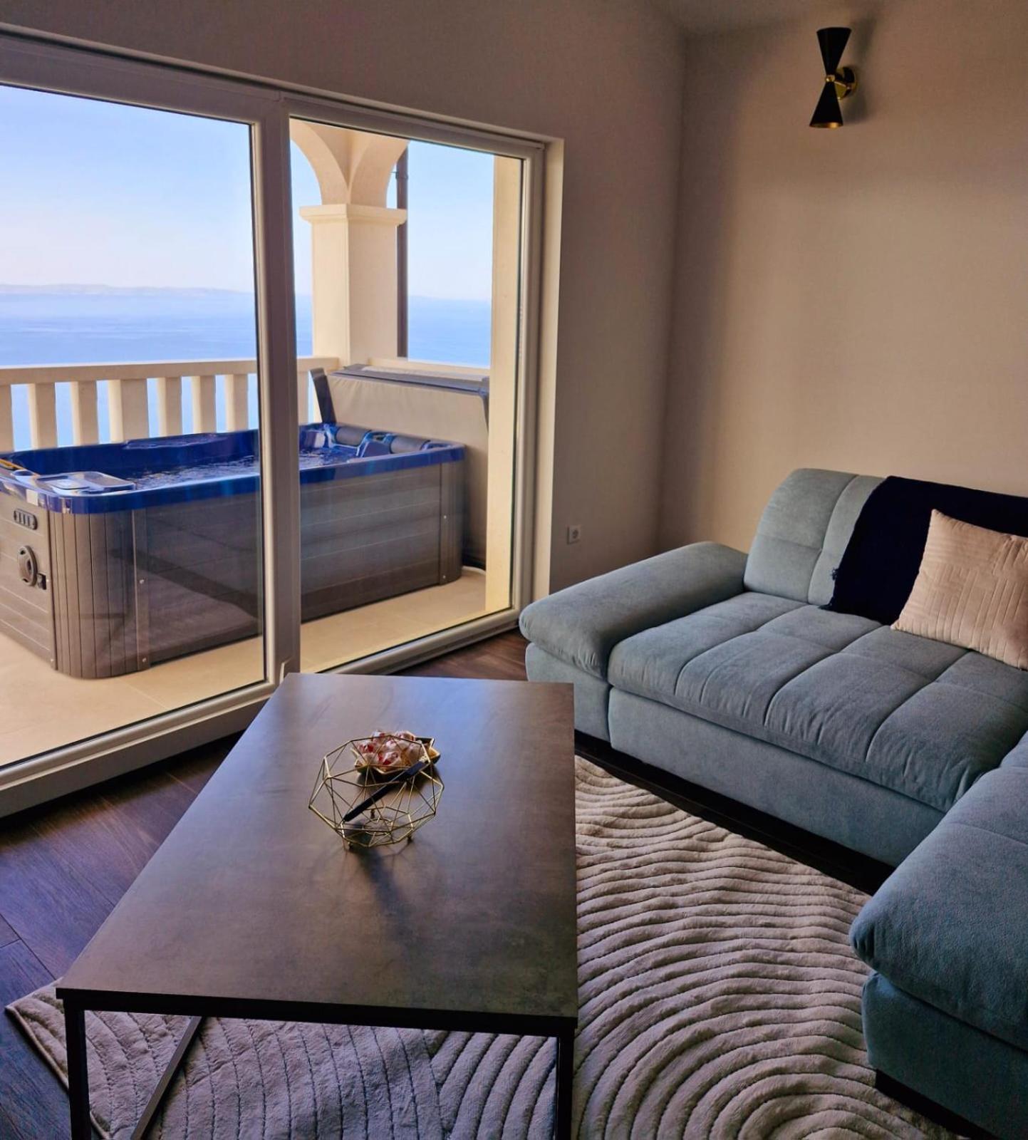 Sea View Luxury Apart Hotel Villa Conte With Swiming Pool And Romantic Spa 포드스트라나 외부 사진